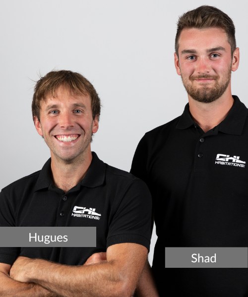 Hugues Luneau et Shad Huot